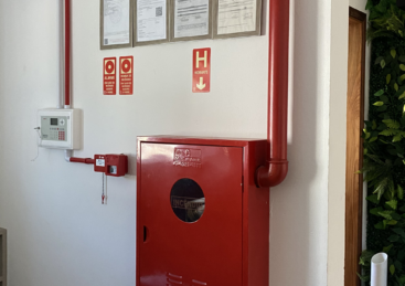 rede hidráulica de combate a incêndio